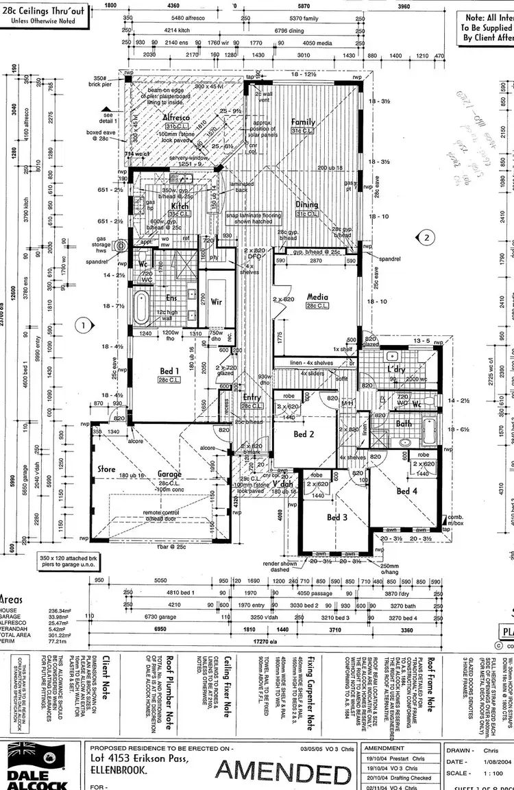 Floorplan of Homely house listing, 10 Erickson Pass, Ellenbrook WA 6069