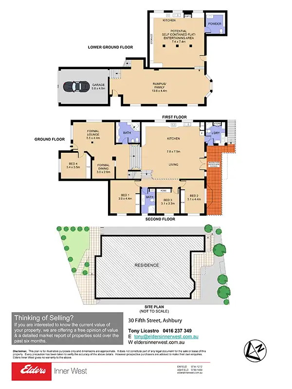 Floorplan of Homely house listing, 30 Fifth Street, Ashbury NSW 2193