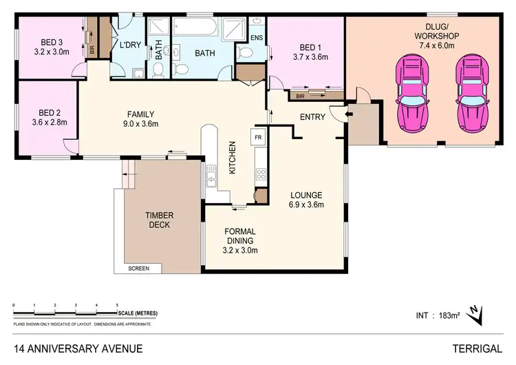 Floorplan of Homely house listing, 14 Anniversary Avenue, Terrigal NSW 2260