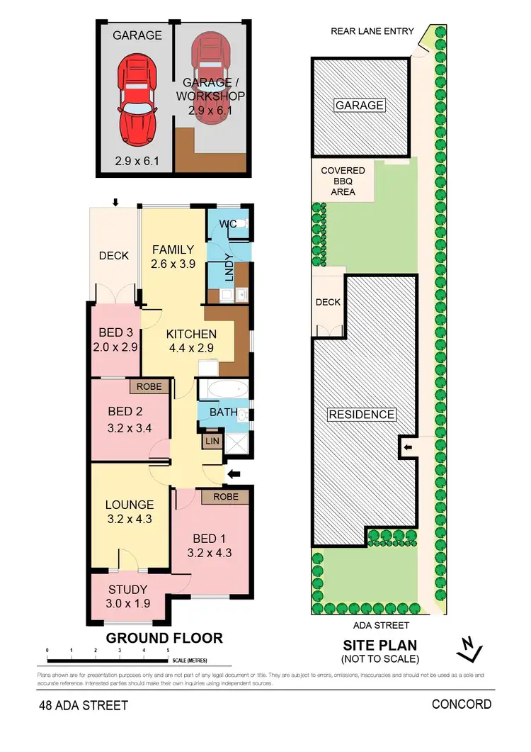 Floorplan of Homely house listing, 48 Ada Street, Concord NSW 2137