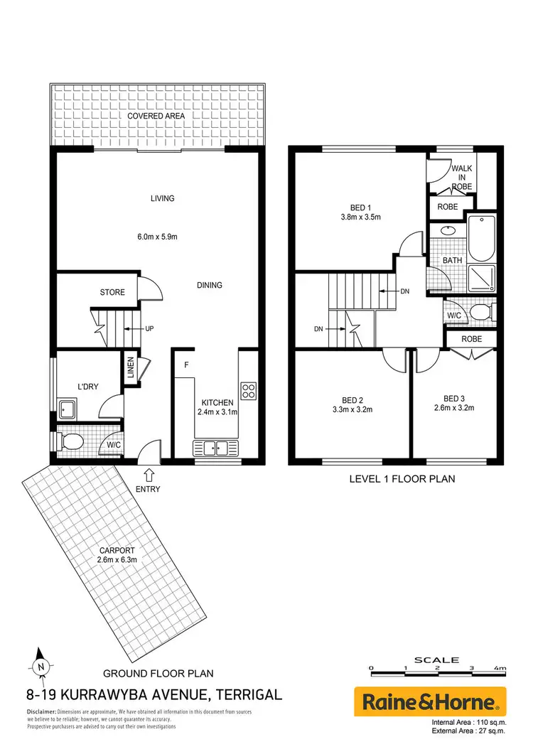 Floorplan of Homely townhouse listing, 8/15-19 Kurrawyba Avenue, Terrigal NSW 2260