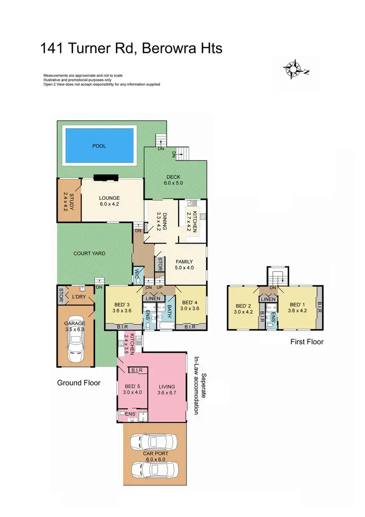 Floorplan of Homely house listing, 141 Turner Road, Berowra Heights NSW 2082