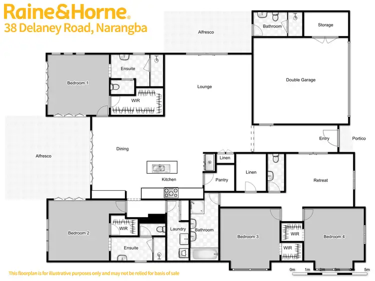 Floorplan of Homely house listing, 38 DELANEY ROAD, Burpengary QLD 4505