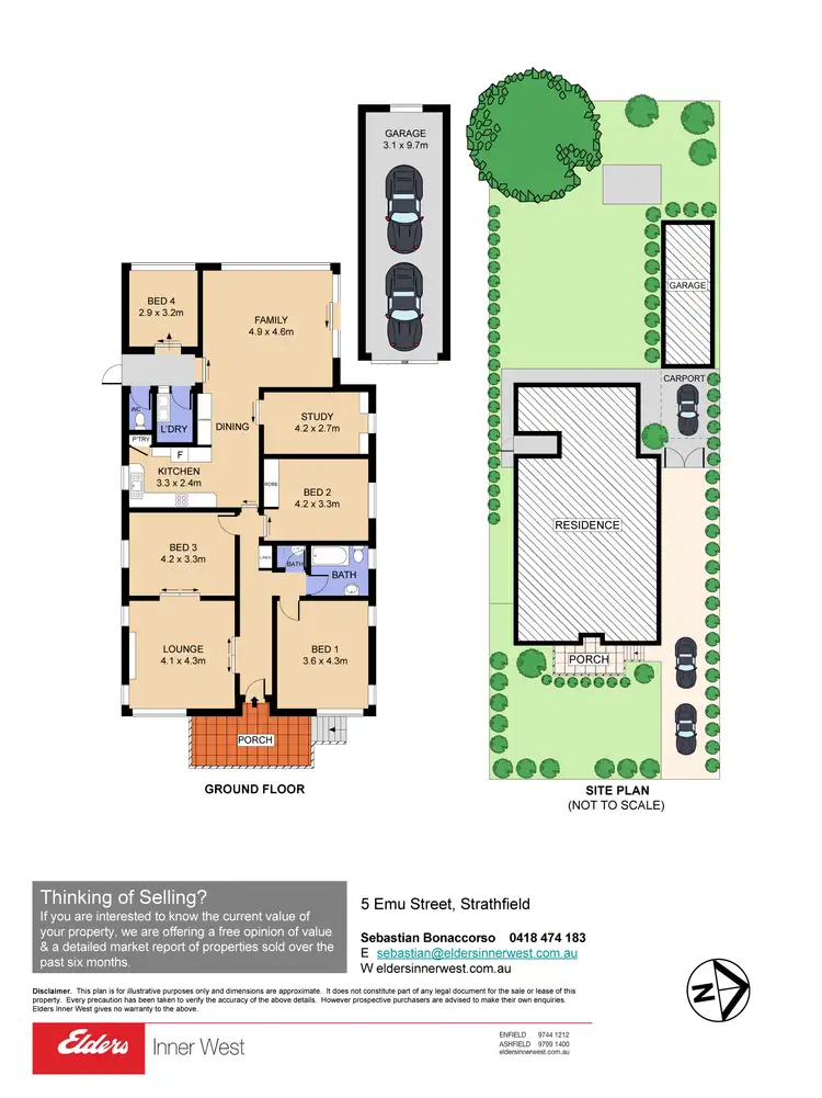 Floorplan of Homely house listing, 5 Emu Street, Strathfield NSW 2135