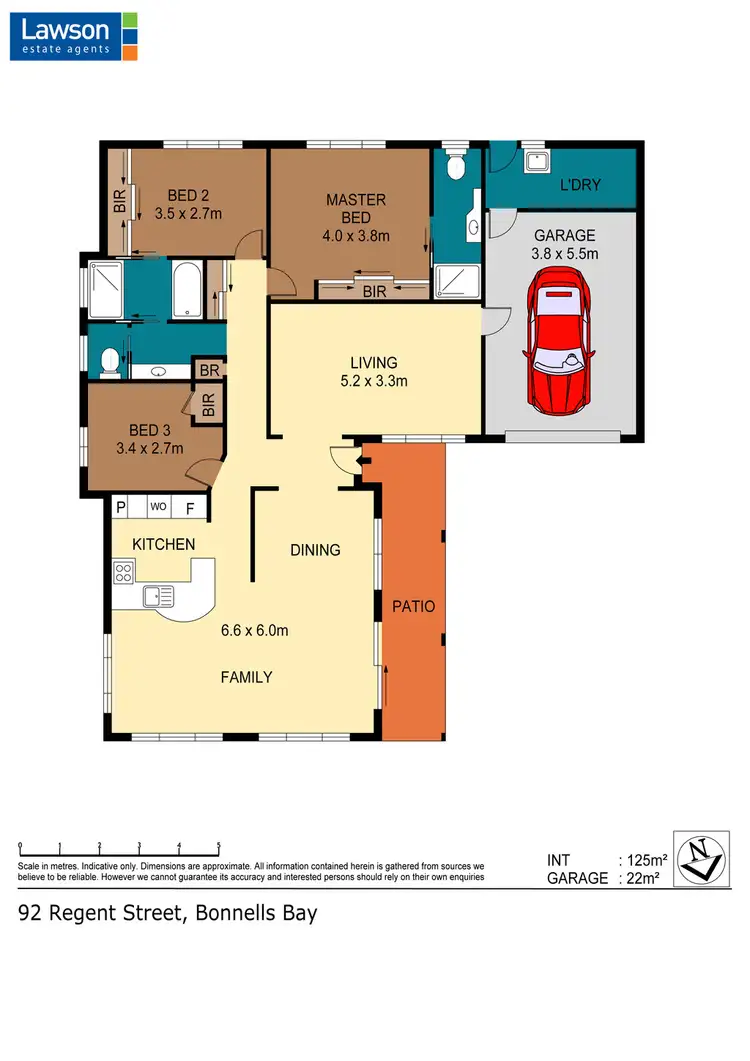 Floorplan of Homely house listing, 92 Regent Street, Bonnells Bay NSW 2264