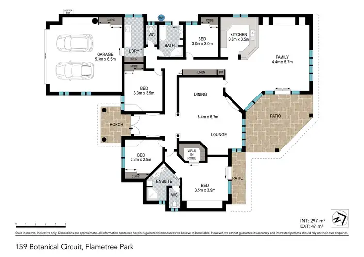 Floorplan of Homely house listing, 42 Botanical Circuit, Banora Point NSW 2486