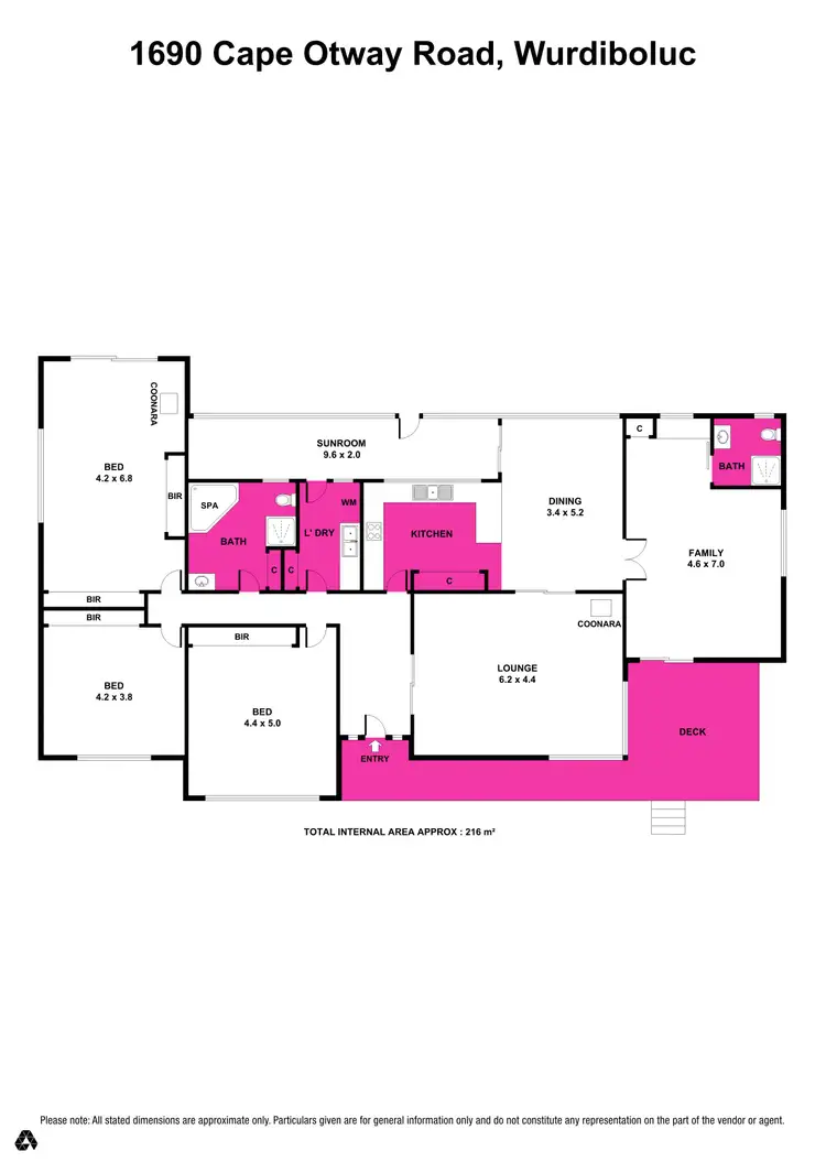 Floorplan of Homely house listing, 1690 Cape Otway Road, Wurdiboluc VIC 3241
