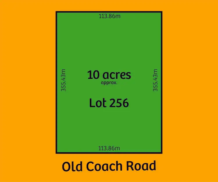 Floorplan of Homely land listing, Lot 256 Old Coach Road, Aldinga SA 5173