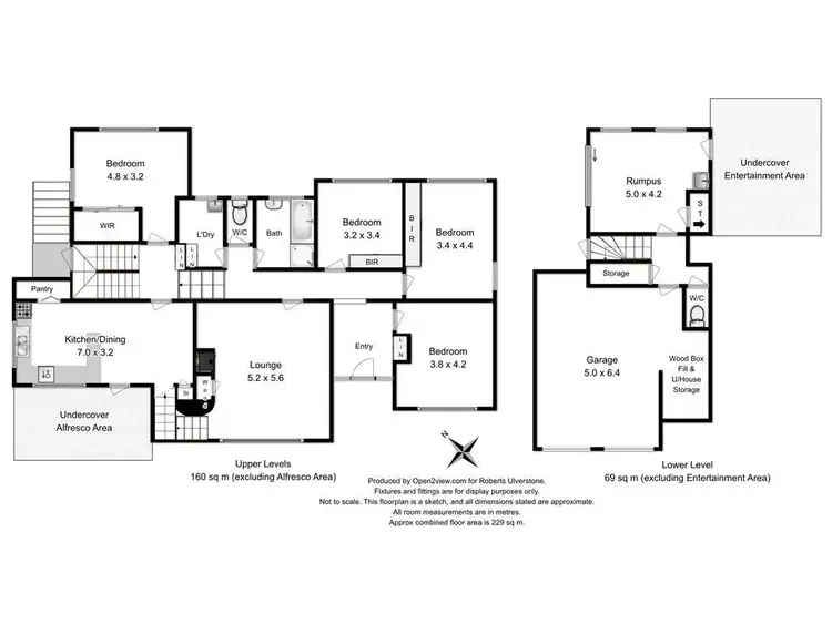 Floorplan of Homely house listing, 3A Quiggins Grove, Ulverstone TAS 7315