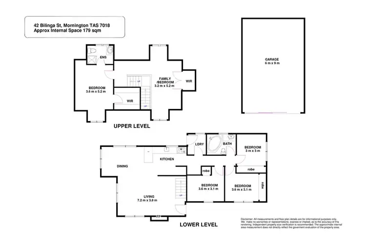 Floorplan of Homely house listing, 42 Bilinga Street, Mornington TAS 7018