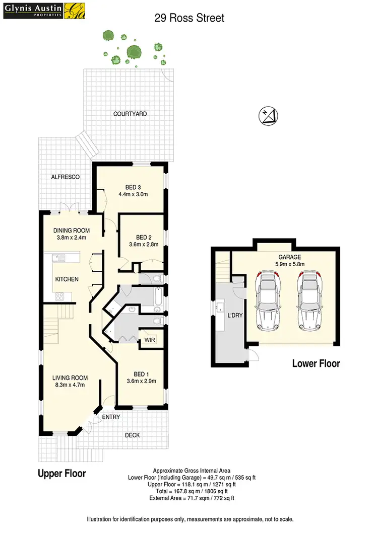 Floorplan of Homely house listing, 29 Ross Street, Paddington QLD 4064