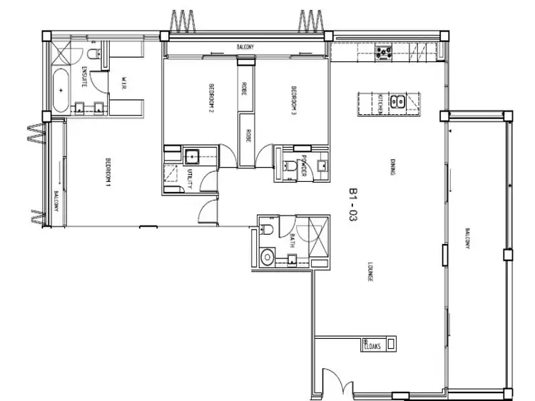 Floorplan of Homely apartment listing, 31/35 Esplanade, Nedlands WA 6009