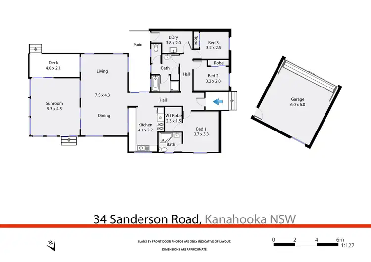 Floorplan of Homely house listing, 34 Sanderson Road, Kanahooka NSW 2530