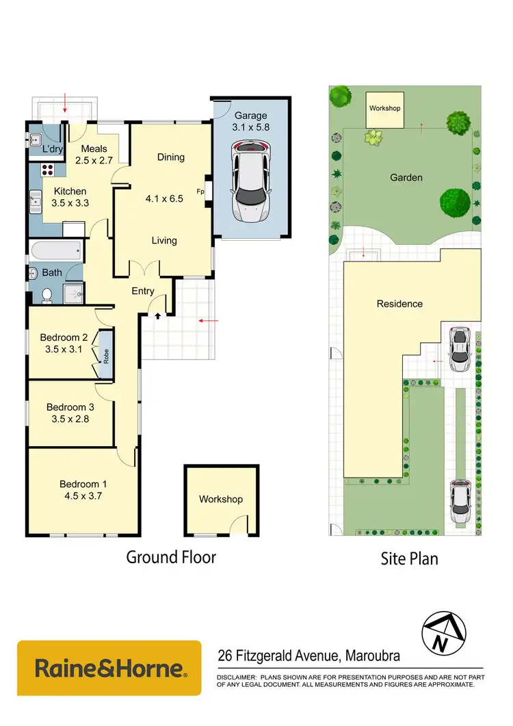 Floorplan of Homely house listing, 26 FITZGERALD AVENUE, Maroubra NSW 2035