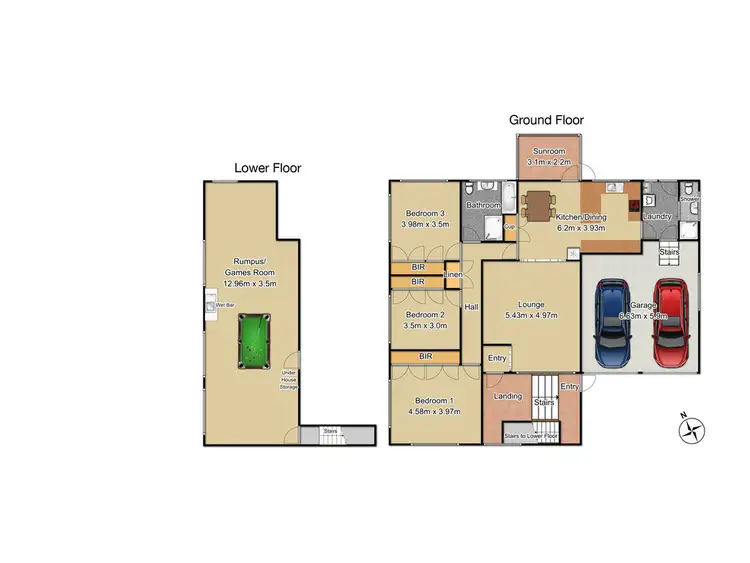 Floorplan of Homely house listing, 14 Koala Ave, Ingleburn NSW 2565