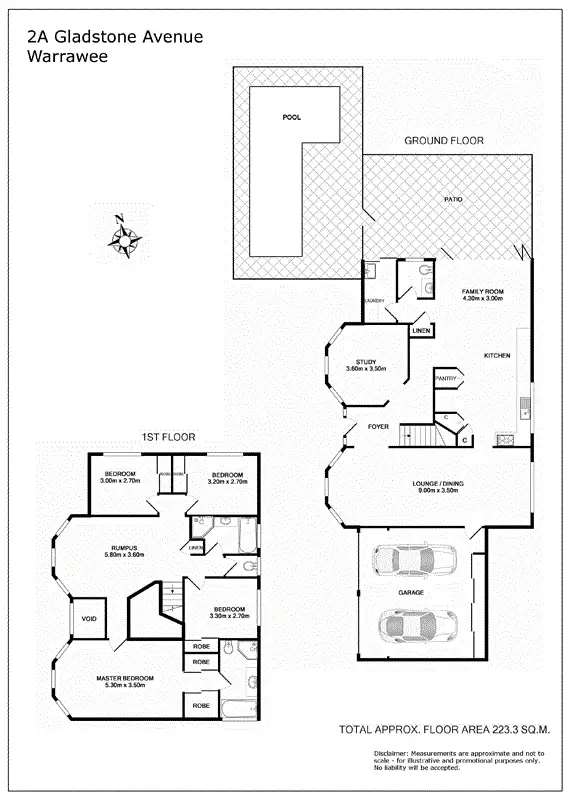 Floorplan of Homely house listing, 2A Gladstone Avenue, Warrawee NSW 2074