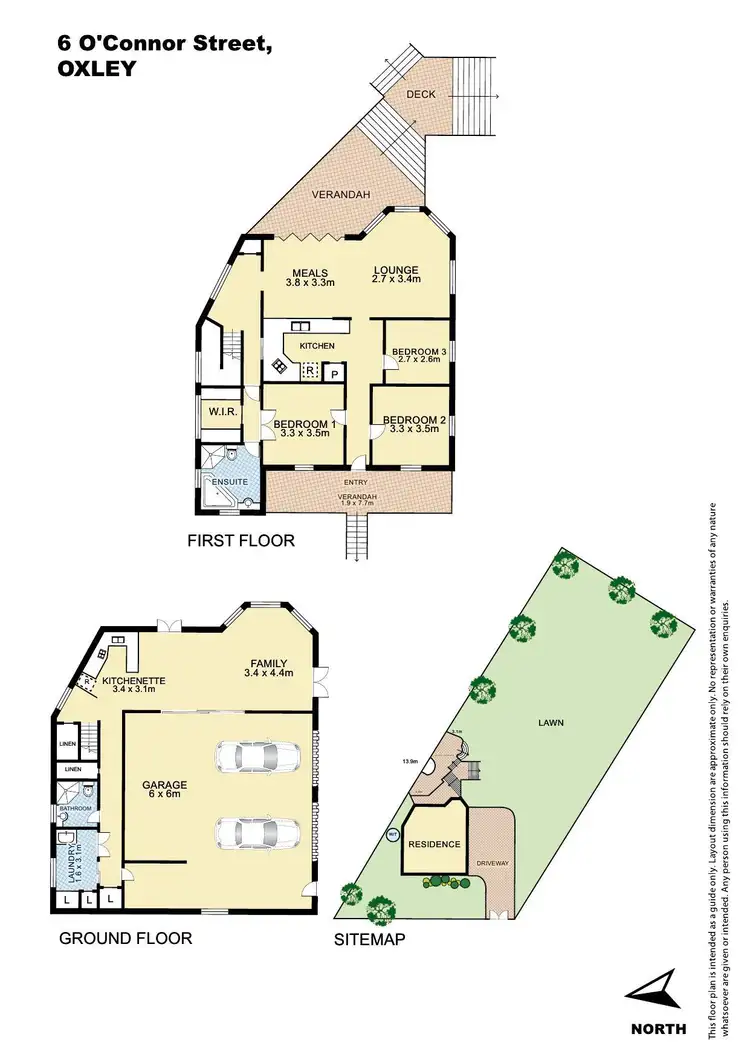Floorplan of Homely house listing, 6 Oconnor street, Oxley QLD 4075