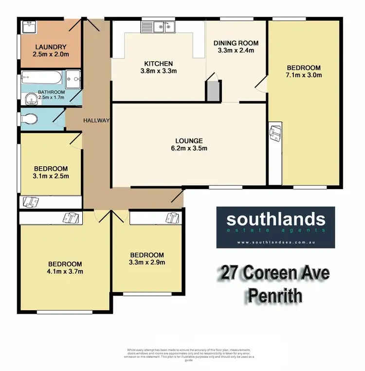 Floorplan of Homely house listing, 27 Coreen Avenue, Penrith NSW 2750