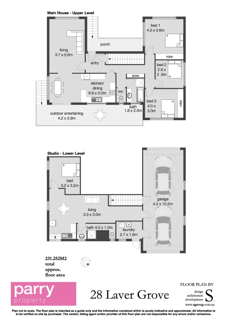 Floorplan of Homely house listing, 28 Laver Grove, Newnham TAS 7248