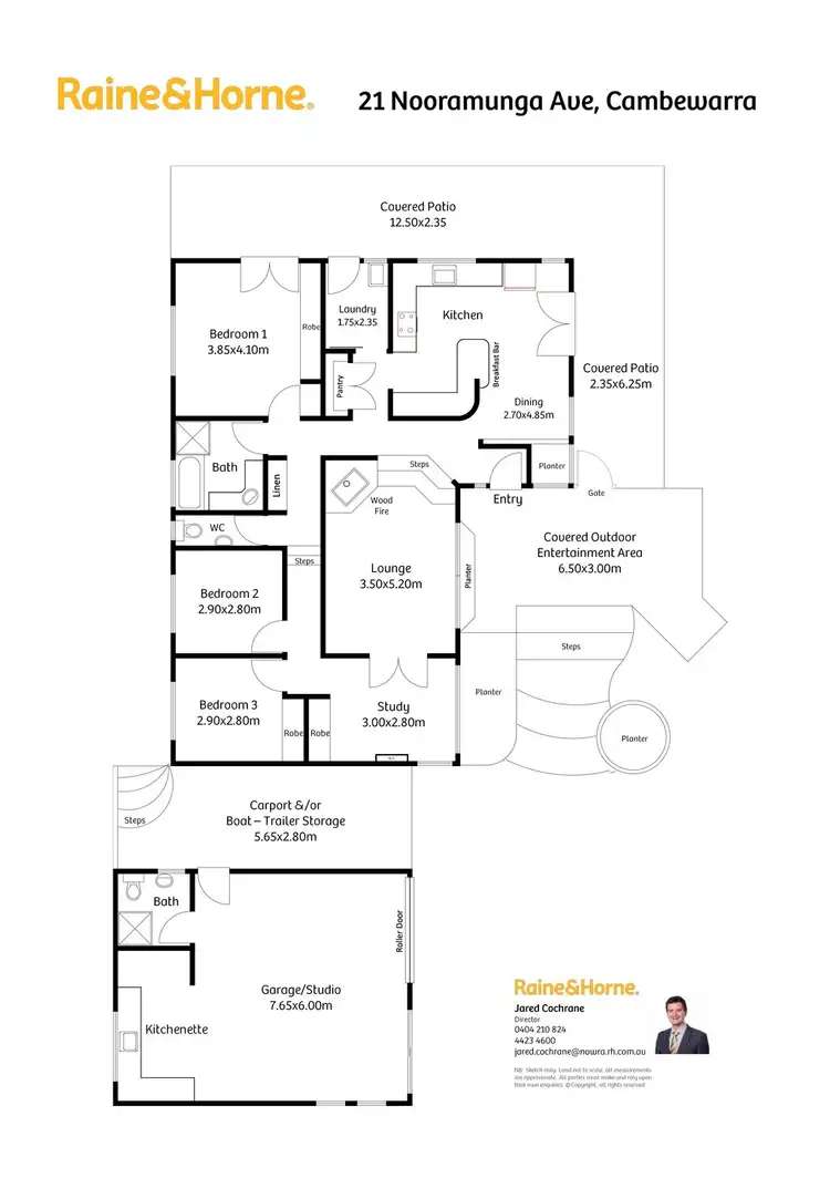 Floorplan of Homely house listing, 21 Nooramunga Avenue, Cambewarra NSW 2540