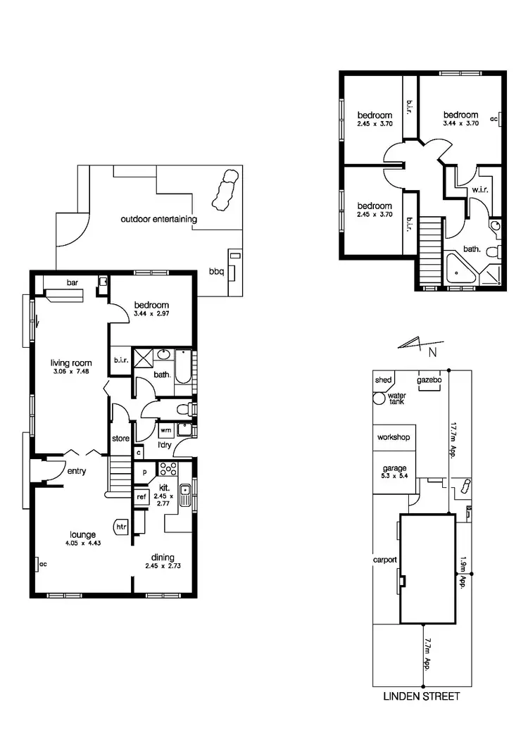 Floorplan of Homely house listing, 31 Linden Street, Altona Meadows VIC 3028
