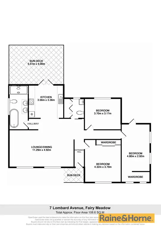 Floorplan of Homely house listing, 7 Lombard Ave, Fairy Meadow NSW 2519