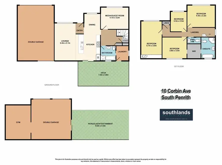 Floorplan of Homely house listing, 10 Corbin Avenue, South Penrith NSW 2750
