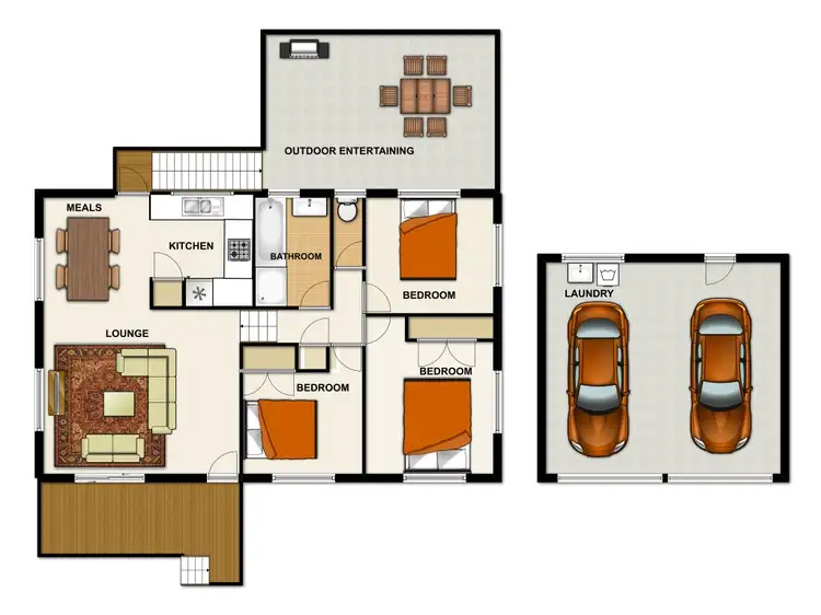 Floorplan of Homely house listing, 29 Altola St, Durack QLD 4077