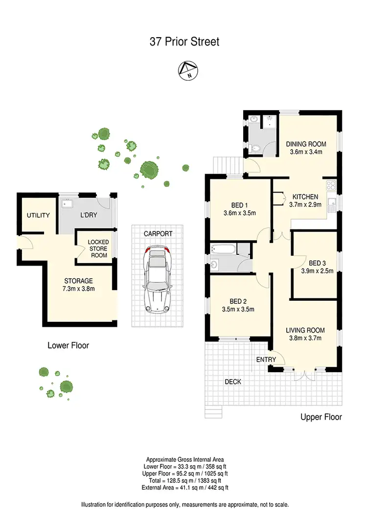 Floorplan of Homely house listing, 37 Prior Street, Tarragindi QLD 4121