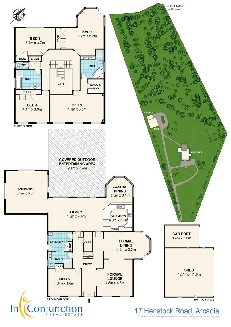 Floorplan of Homely house listing, 17 Henstock Road, Arcadia NSW 2159