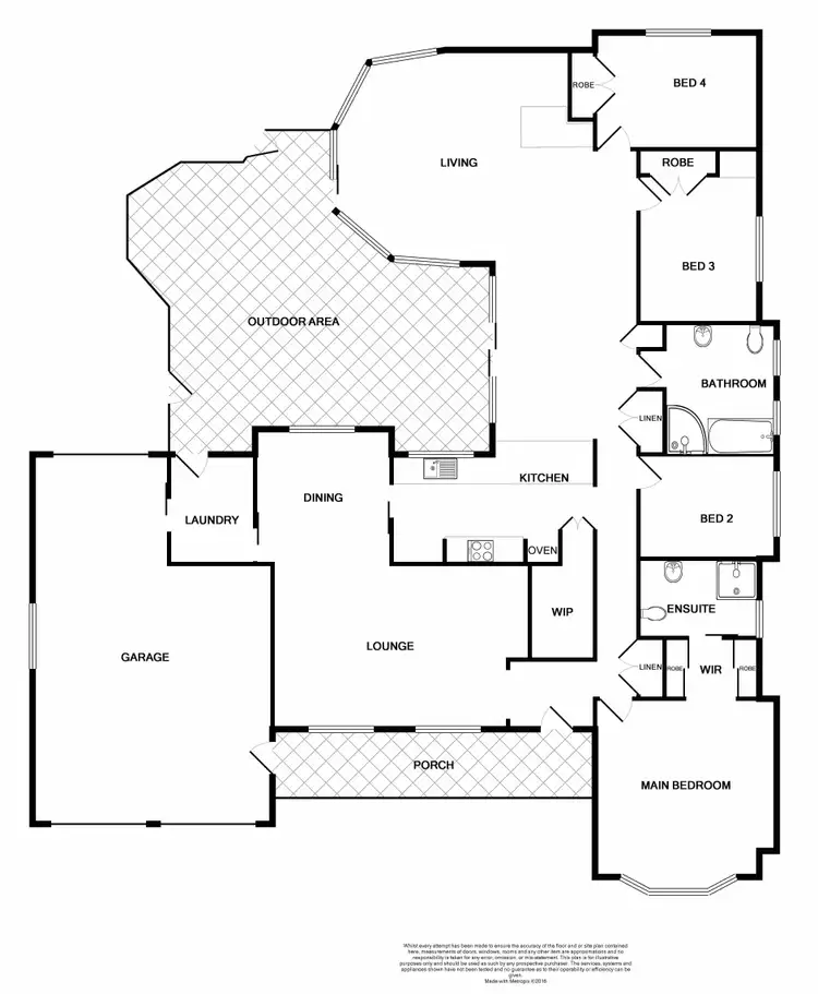 Floorplan of Homely house listing, 75 South Seas Drive, Ashtonfield NSW 2323
