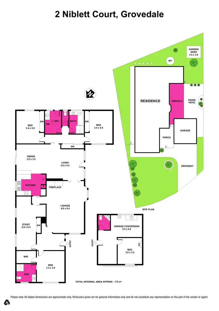 Floorplan of Homely house listing, 2 Niblett Court, Grovedale VIC 3216