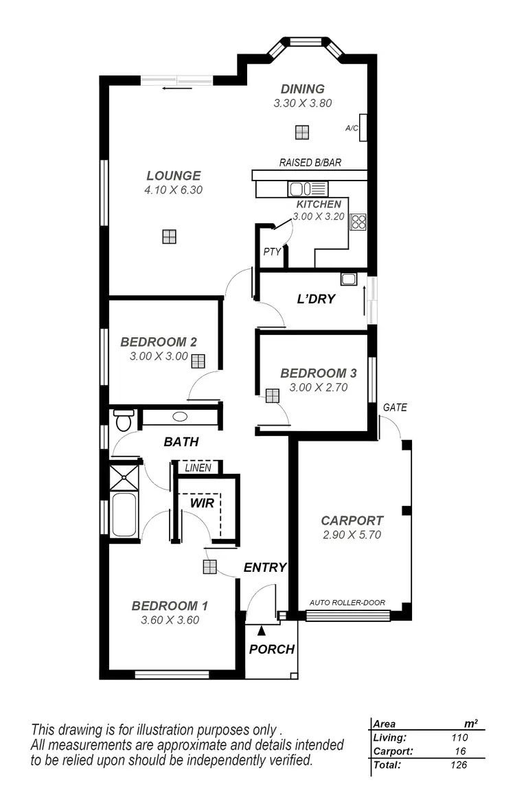 Floorplan of Homely house listing, 15 Whatley Way, Craigmore SA 5114