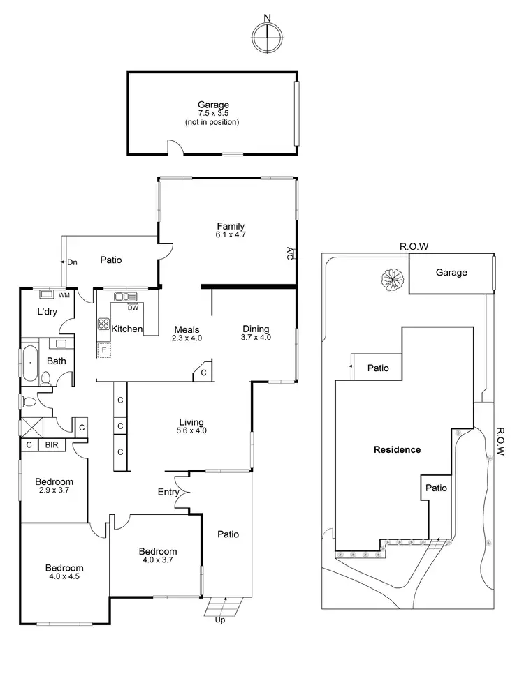 Floorplan of Homely house listing, 6 Bank Street, Ascot Vale VIC 3032