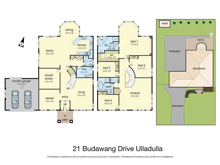 Floorplan of Homely house listing, 21 Budawang Drive, Ulladulla NSW 2539