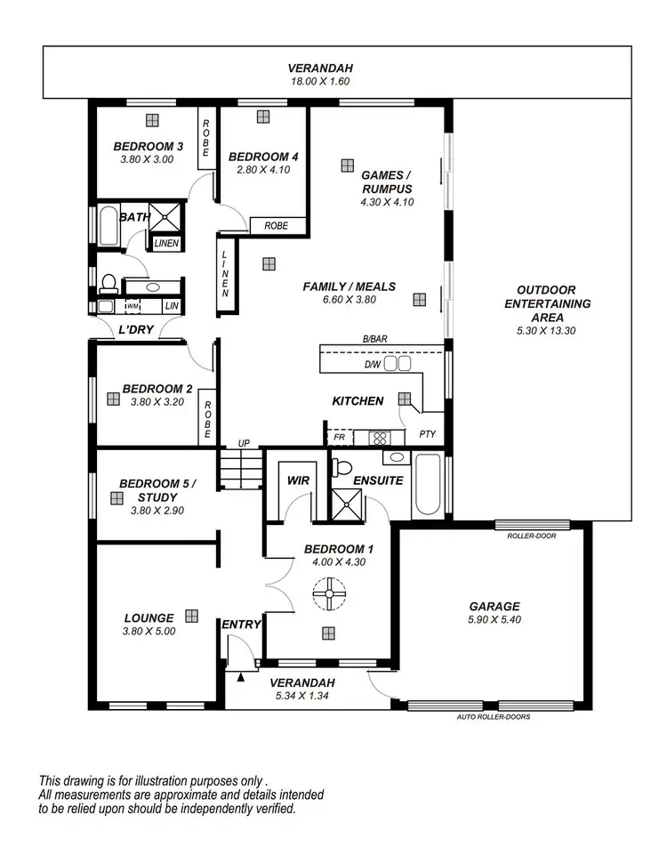 Floorplan of Homely house listing, 9 Noosa Court, Seaford Rise SA 5169