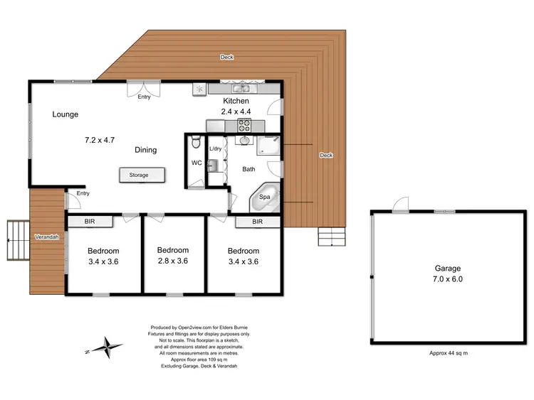 Floorplan of Homely house listing, 31 Harvey Street, Strahan TAS 7468