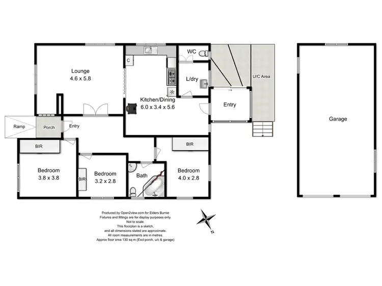 Floorplan of Homely house listing, 1/119 View Road, Park Grove TAS 7320