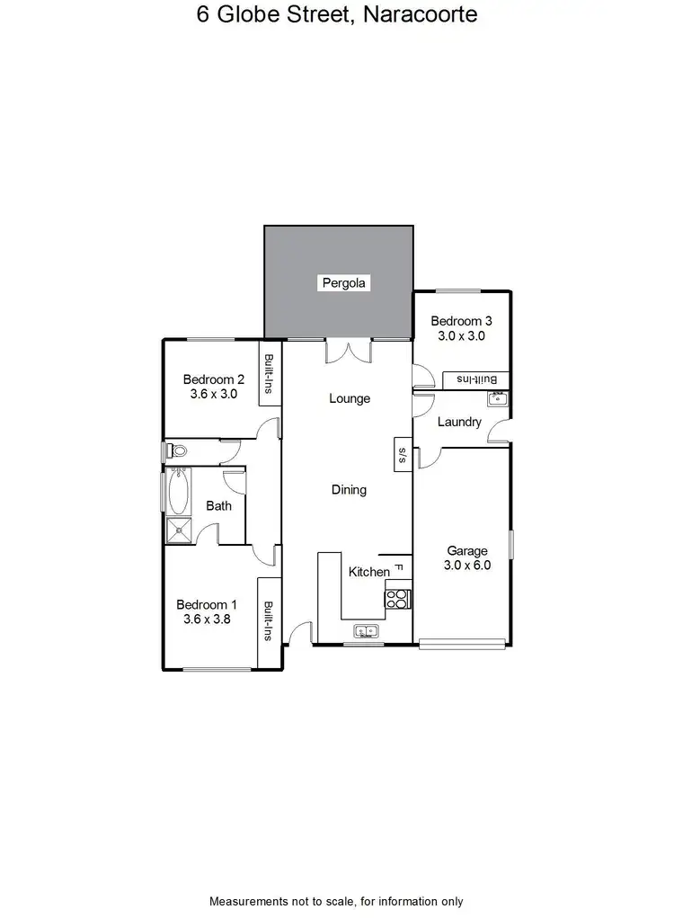 Floorplan of Homely house listing, 4 & 6 GLOBE STREET, Naracoorte SA 5271