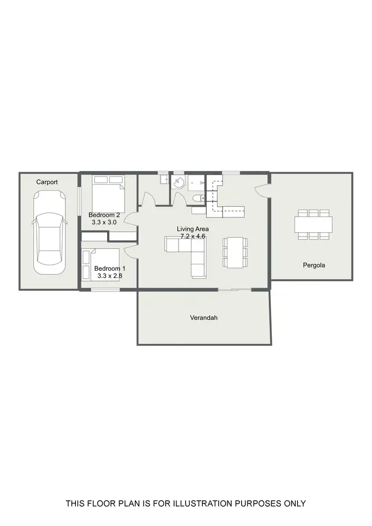 Floorplan of Homely house listing, 3 HUMPHRIS AVENUE & 5 BARCLAY AVENUE, Naracoorte SA 5271