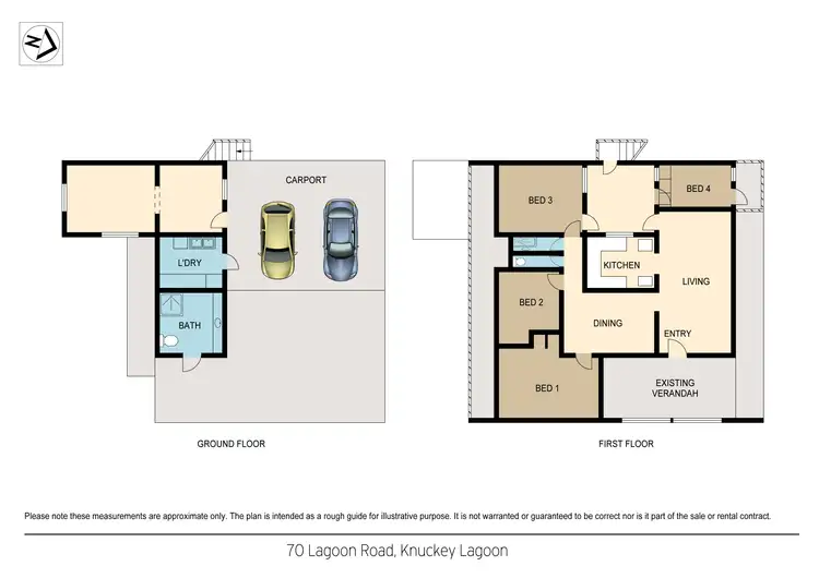 Floorplan of Homely house listing, 70 Lagoon Road, Knuckey Lagoon NT 828