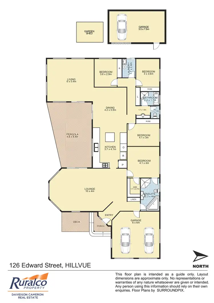 Floorplan of Homely house listing, 126 Edward Street, Tamworth NSW 2340