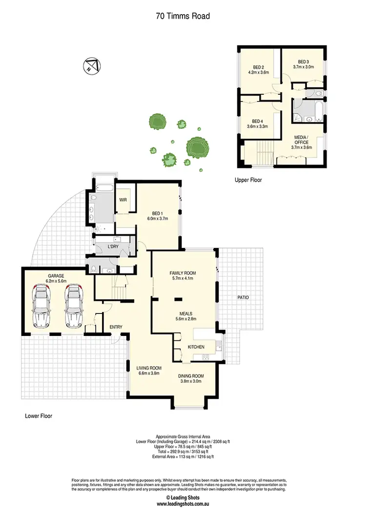 Floorplan of Homely house listing, 70 Timms Road, Everton Hills QLD 4053