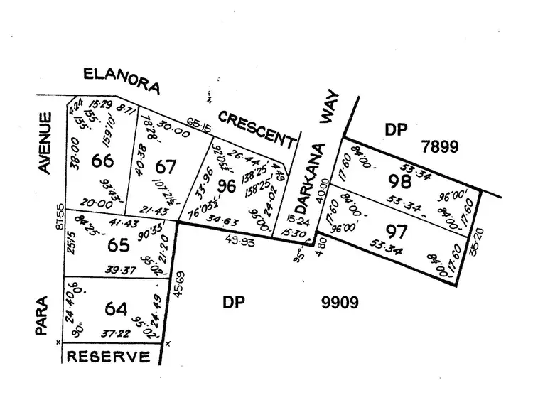 Floorplan of Homely land listing, 1 Elanora Crescent, Cape Jervis SA 5204