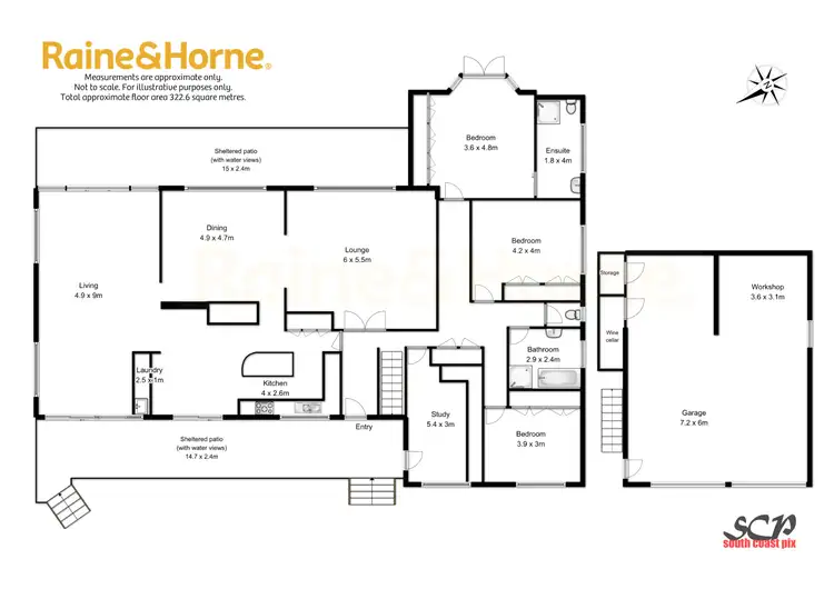 Floorplan of Homely house listing, 22 Observation Avenue, Batehaven NSW 2536