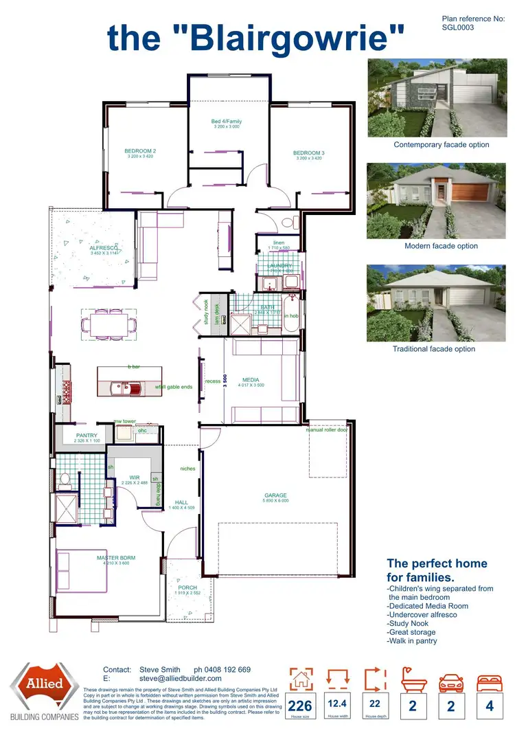 Floorplan of Homely house listing, 42 Waterside Esplanade, Caboolture South QLD 4510