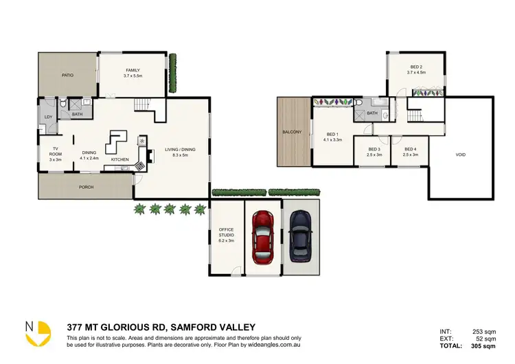 Floorplan of Homely house listing, 377 Mt Glorious Road, Samford Valley QLD 4520