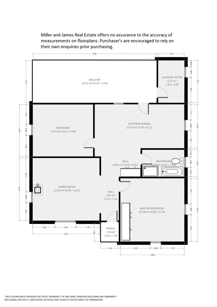 Floorplan of Homely house listing, 6 Park Street, Ardlethan NSW 2665