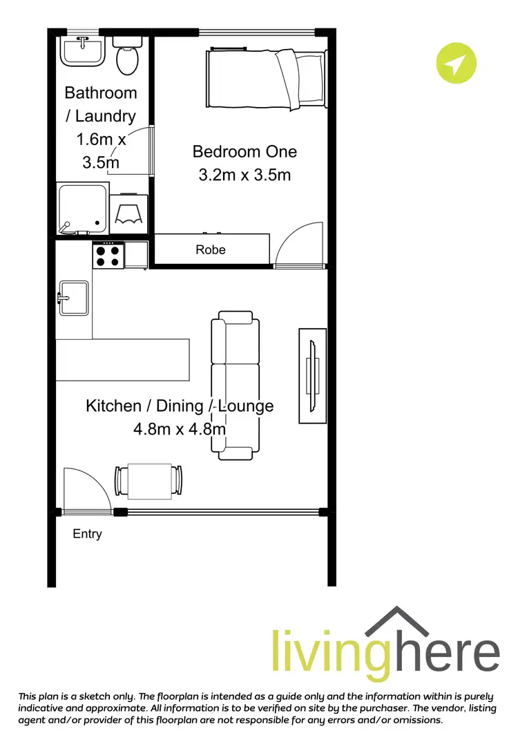 Floorplan of Homely unit listing, 2,3 & 4,15 Carr Street, Kings Meadows TAS 7249