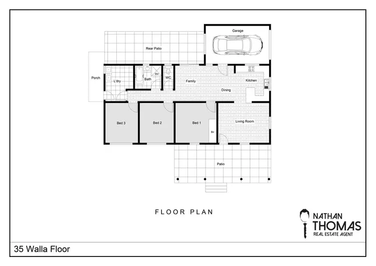 Floorplan of Homely house listing, 35 Walla Avenue, Griffith NSW 2680